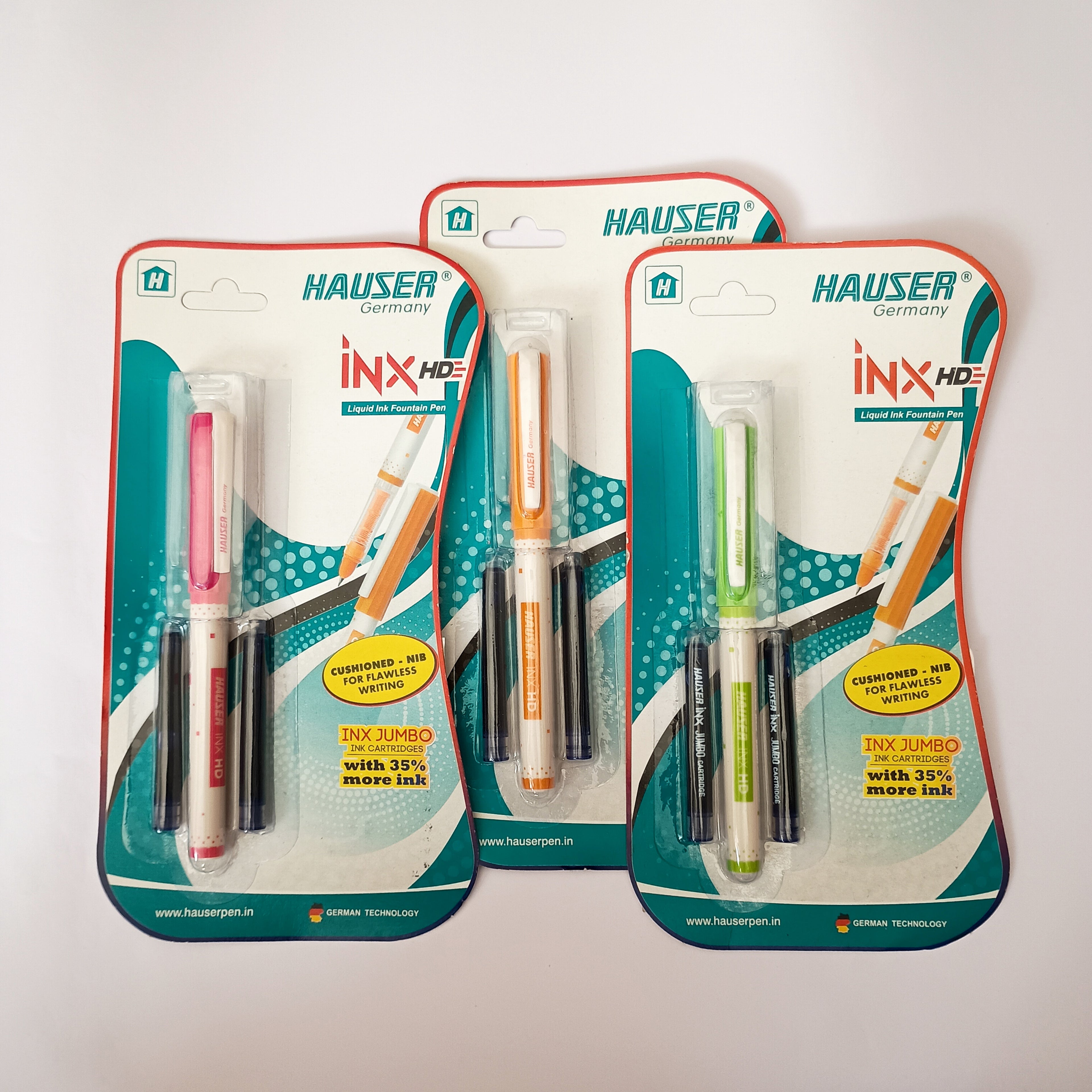 Hauser Inx HD Pen | Smooth Gel Pen | Premium Writing Pen | Per piece