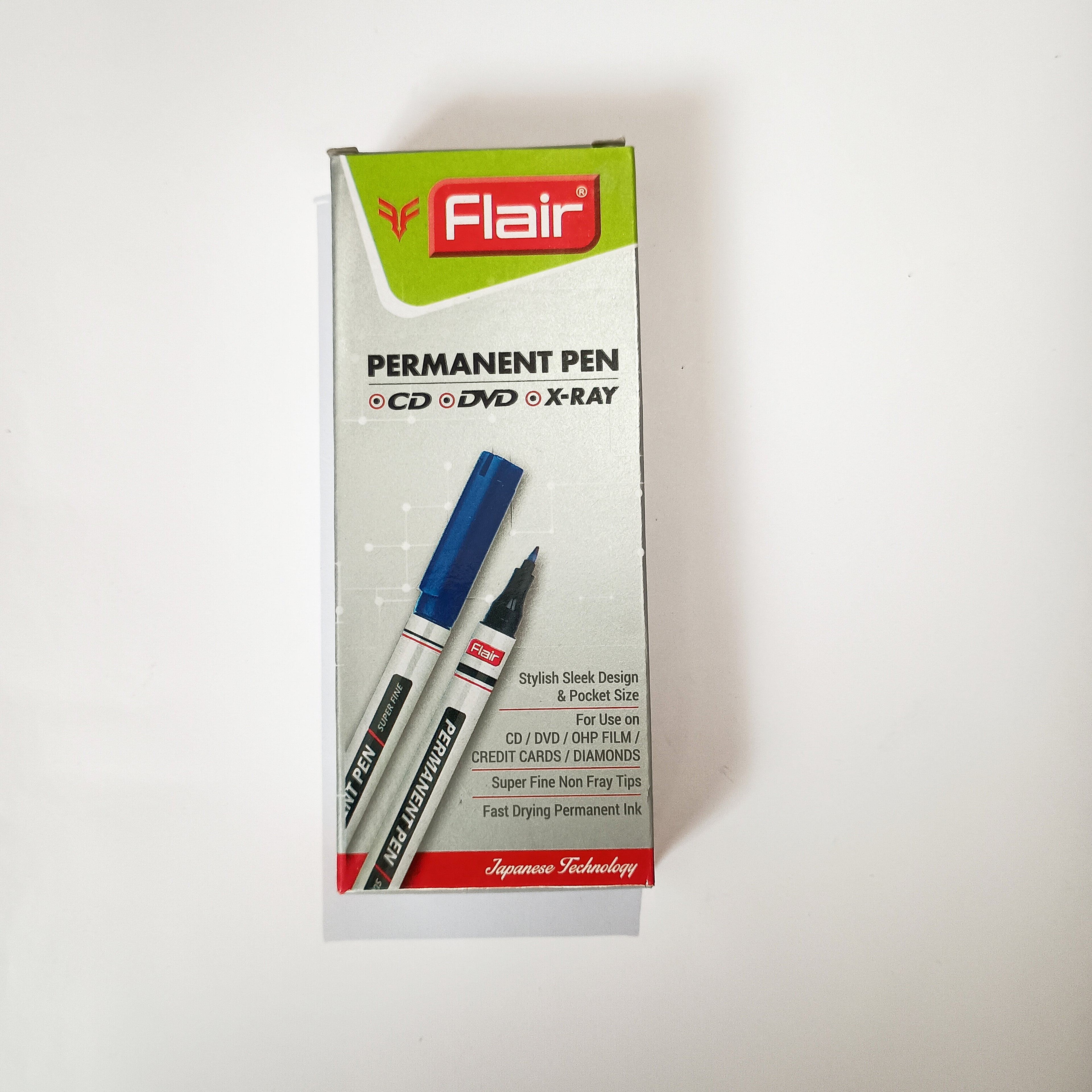 Flair Permanent Ink Pen | Smooth Bold Writing | Long-Lasting Permanent Ink | per piece
