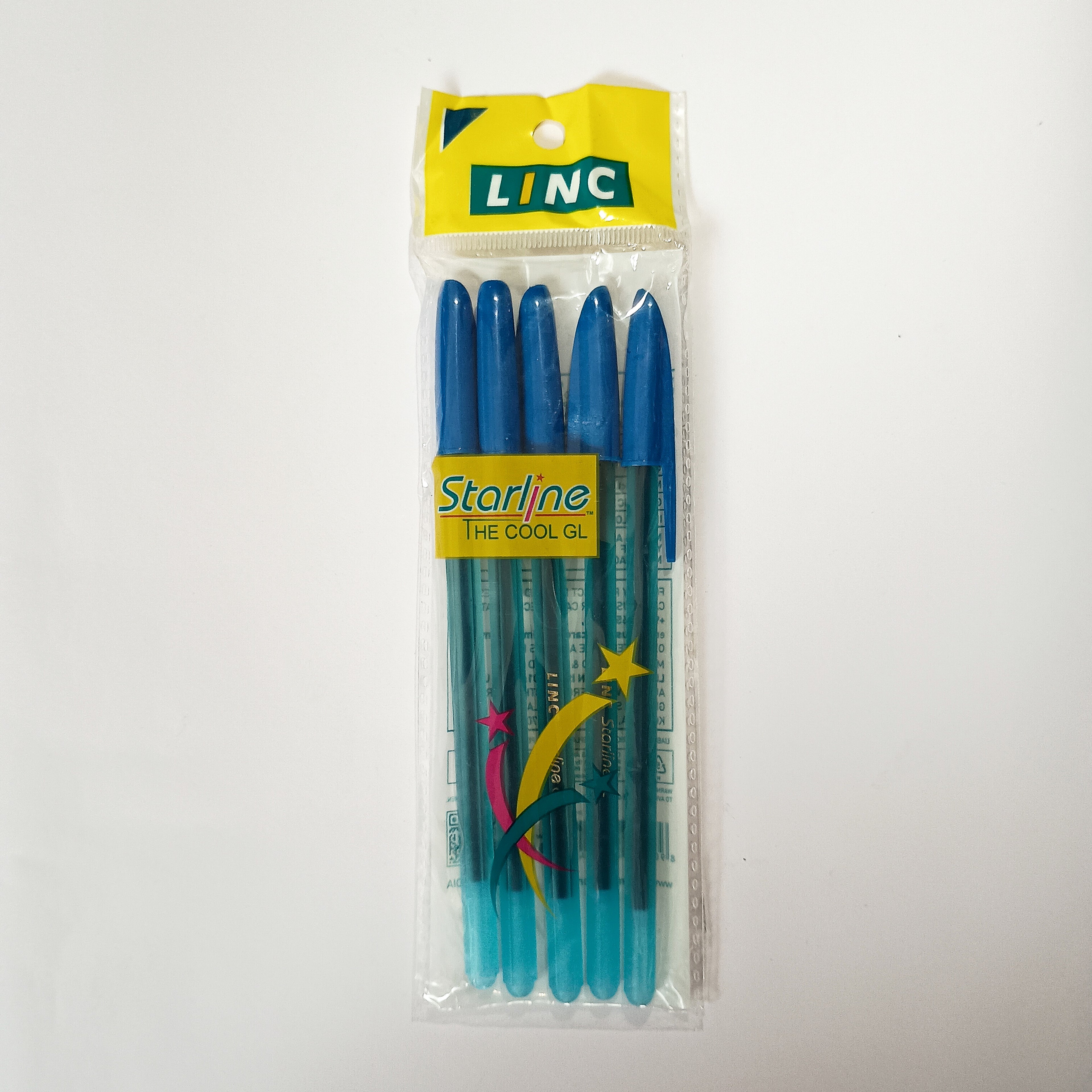 Link Starline Pen - 5 Pens Pack | Smooth Writing Premium Ball Pen